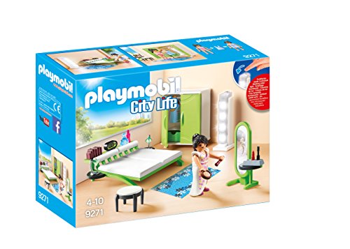 PLAYMOBIL City Life 9271 Schlafzimmer mit...