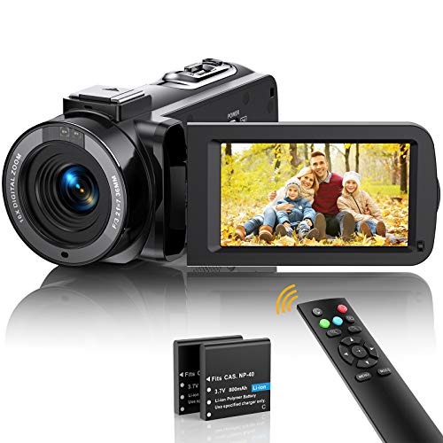Videokamera Camcorder FHD 1080p 36MP Vlogging...
