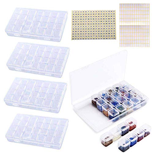 Eiito 4 PCS Diamond Painting Aufbewahrungsbox...