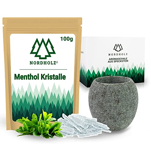 NORDHOLZ® Mentholkristalle Sauna 100g + Sauna...