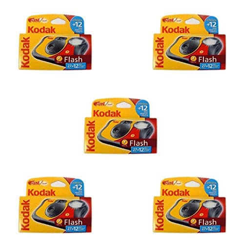 Kodak Fun Flash Einwegkamera (für 39 Aufnahmen),...