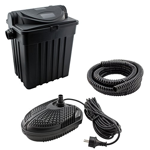 JAD YT-02 - Teichfilter-Set für Teiche bis 9000L:...