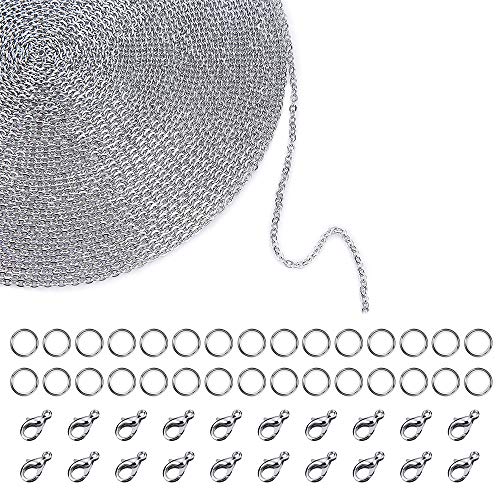 Kette Edelstahl - Kette DIY, Gliederkette Schmuck...