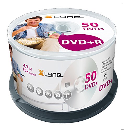 XLYNE DVD+R Rohlinge (4,7 GB, 16x Speed, 50er...