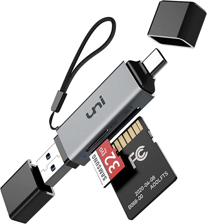 SD Kartenleser, uni USB Kartenleser, USB C...