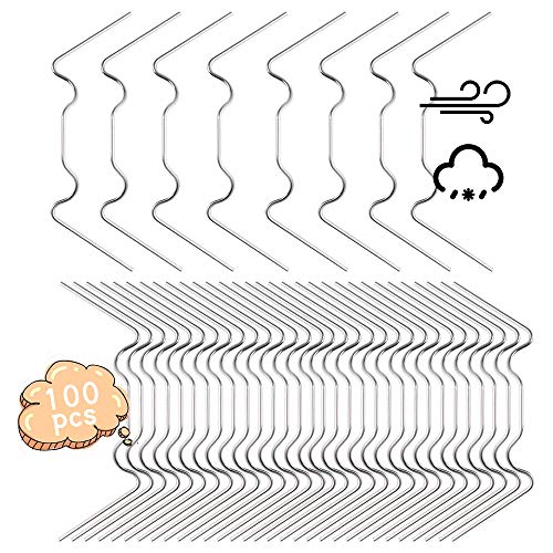 100 Stück Gewächshausklammern aus Edelstahl,...