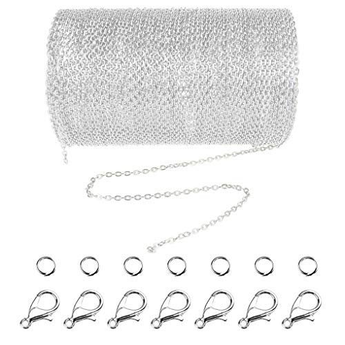 Jerbro 33 Füße Legierung DIY Link Kette Ketten...