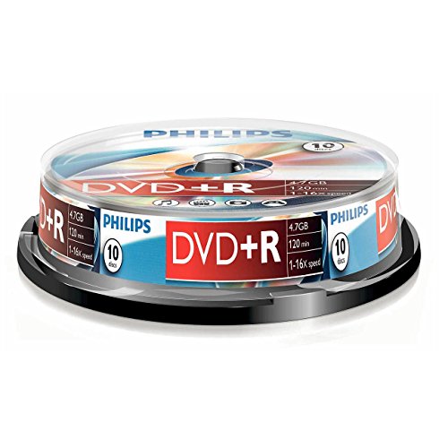 Philips DVD+R Rohlinge (4.7 GB Data/ 120 Minuten...