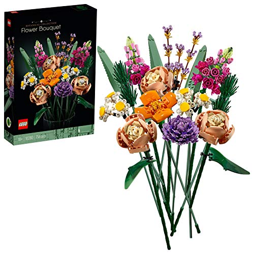 LEGO 10280 Icons Blumenstrauß, Kunstpflanzen für...