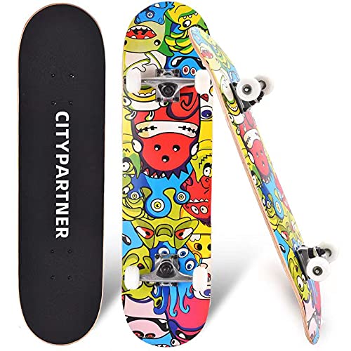 Skateboard Komplett für Kinder Jugendliche &...