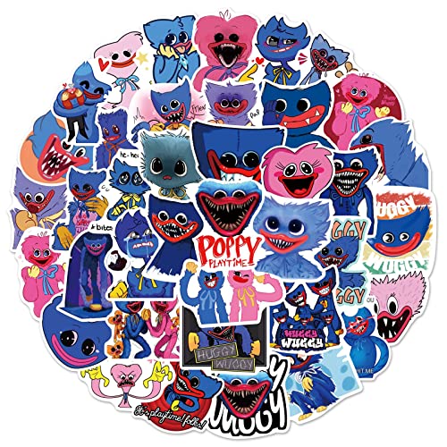 53 Pack Poppy Playtime Huggy Wuggy Decorative...