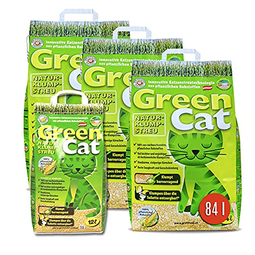 Green Cat 84 Liter Katzenstreu...