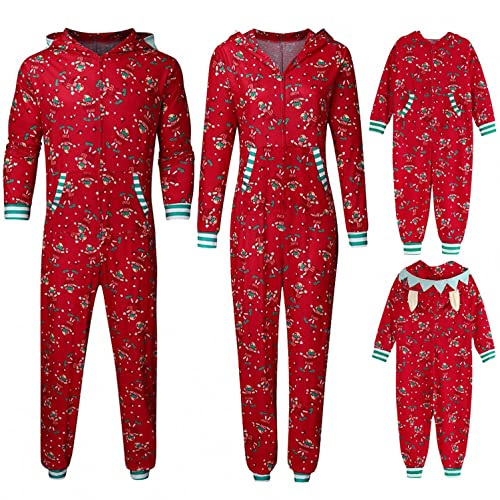 Lomelomme Mutter Hoodie Jumpsuit Familie Pyjama...