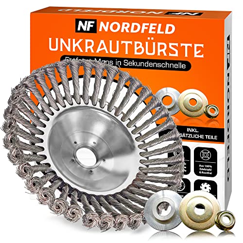 NORDFELD Unkrautbürste Freischneider 25,4 mm und...