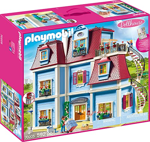 PLAYMOBIL Dollhouse 70205 Mein Großes Puppenhaus,...