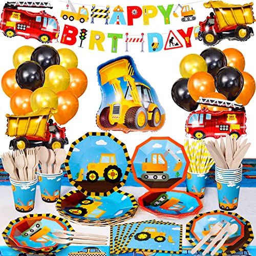 Tacobear 162Stk Baustelle Partygeschirr...