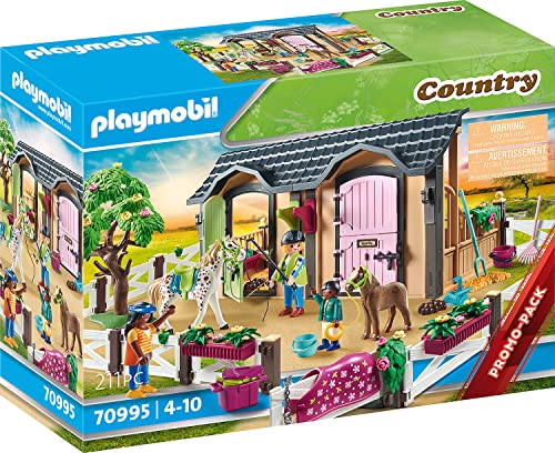 PLAYMOBIL® 70995 Reitunterricht mit Pferdeboxen