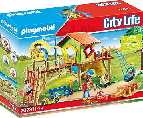 Playmobil City Life 70281 Abenteuerspielplatz, ab...