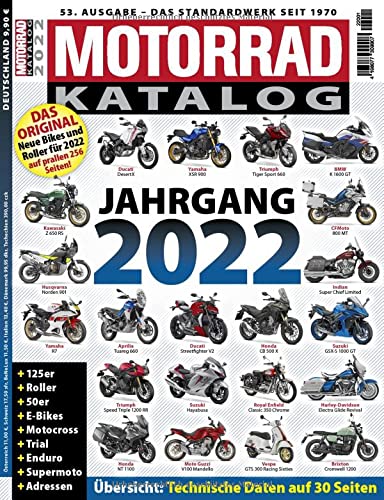 Motorrad-Katalog 2022