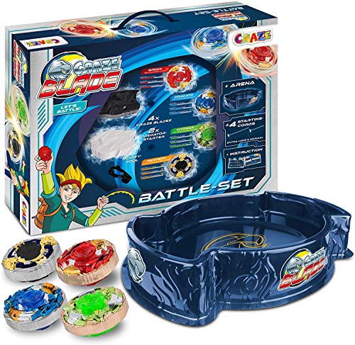 CRAZE BLADE XXL Battle Set 4er Blade Kreisel...