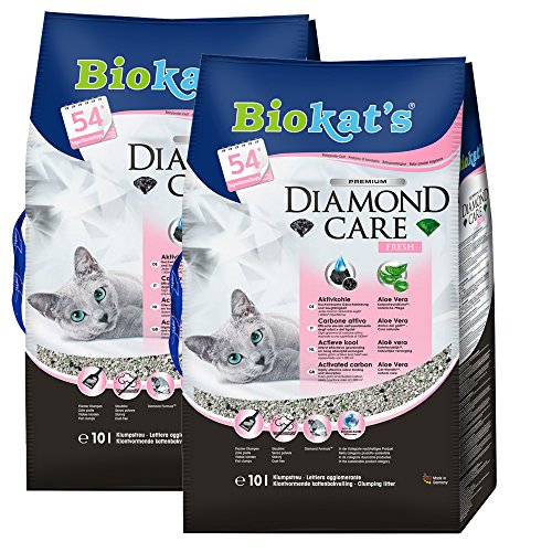Biokat's 613079 Diamond Care Fresh, 10 L 2er Pack