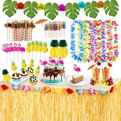 URBZUE Hawaii Party Dekoration Set, 97PCS...