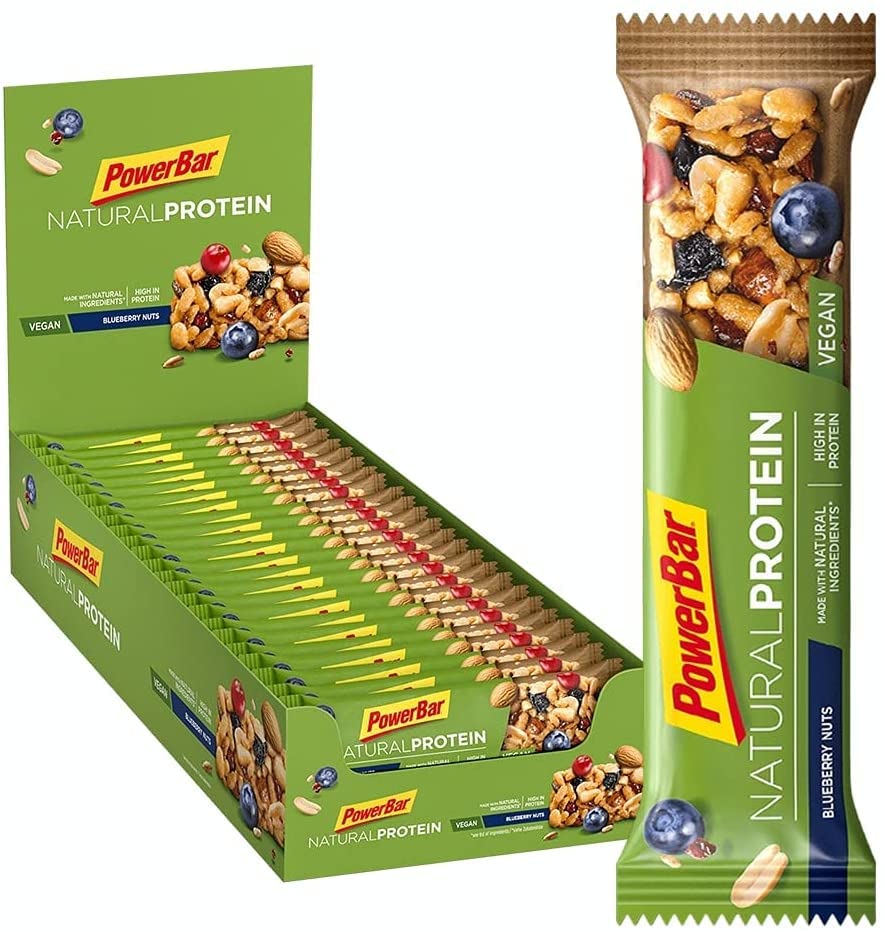 PowerBar Natural Protein Blueberry Nuts 24x40g -...